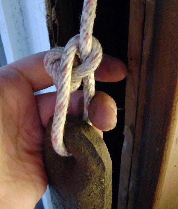 Window Weight Rope How to Repair the Weight and Rope Mechanism in Old Fashioned Wood ...