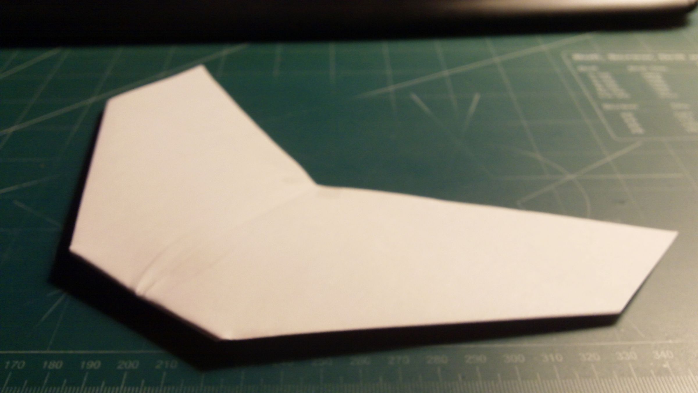 How to Make the Scimitar Paper Airplane