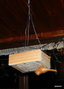 Bird Suet Feeder for Birds That Like to Feed Upside Down