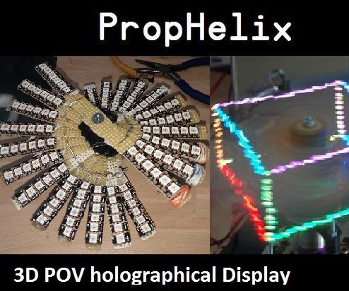 PropHelix - 3D POV Display