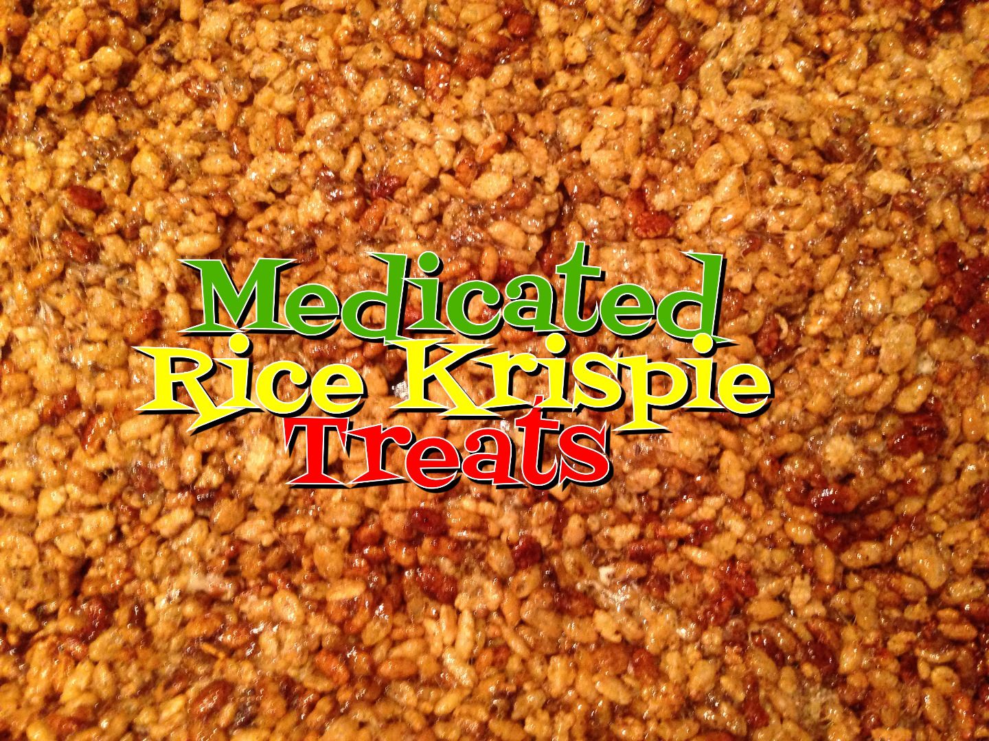Medicated Rice Krispies Treats Non GMO & Gluten Free Instructables
