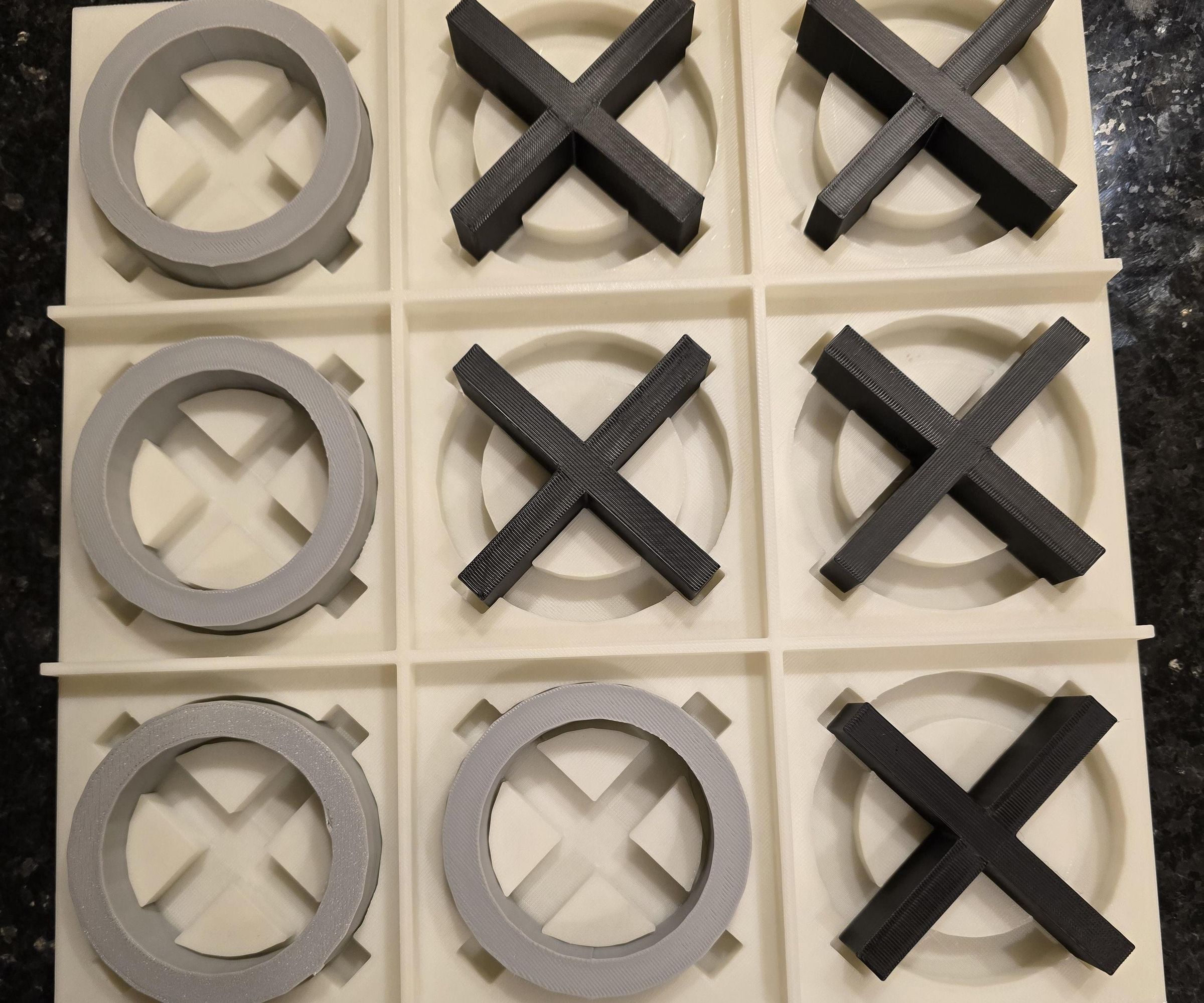 Tic Tac Toe - 3D Print