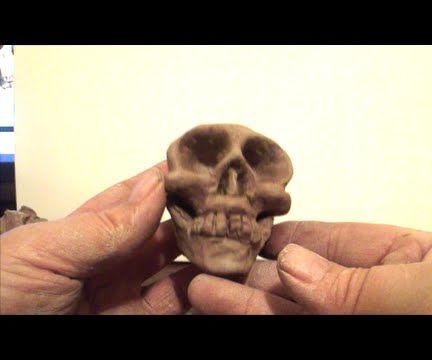 How to Sculpt a Scull in Clay