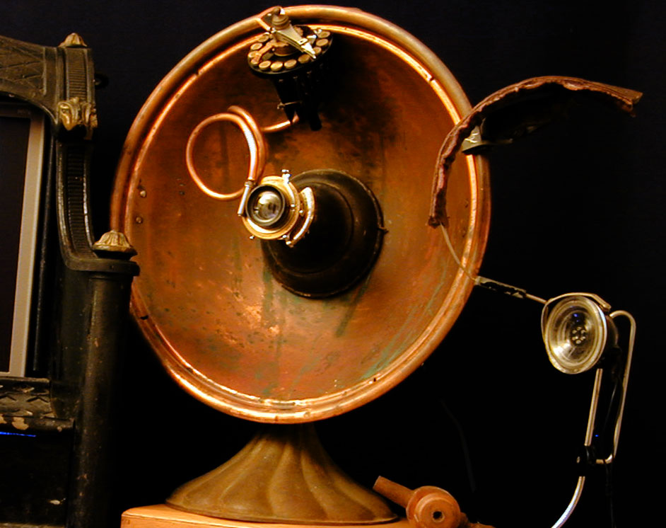 Steampunk Webcam From and Old Heater