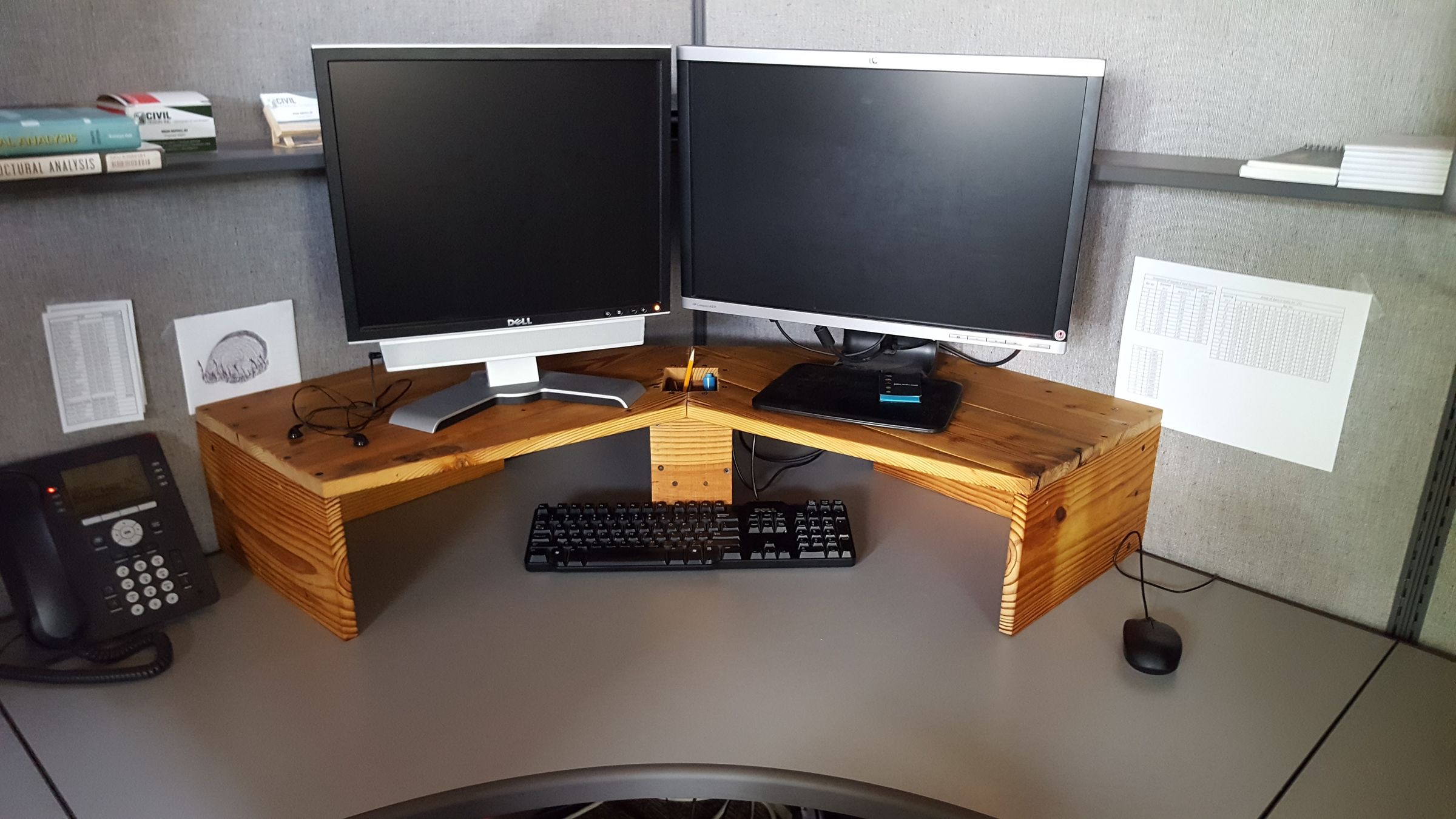 Computer Monitor Riser : 4 Steps (with Pictures) - Instructables