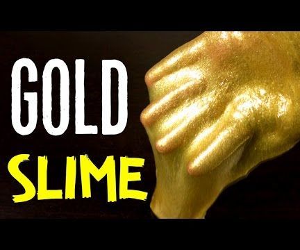 GOLD GLITTER SLIME