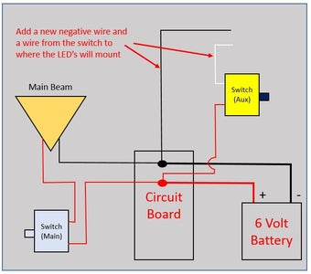 Add Wiring for LED