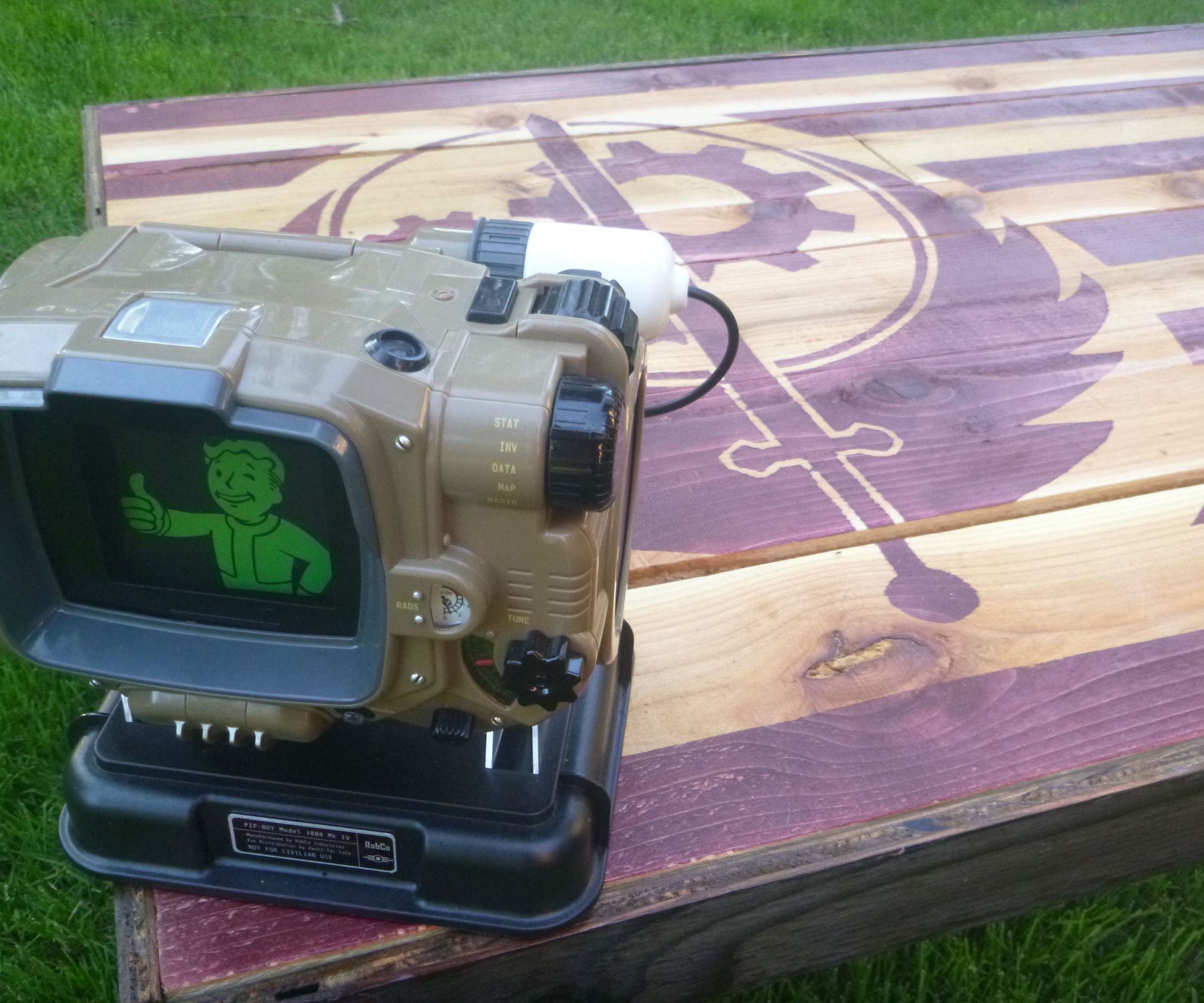 Fallout Brotherhood of Steel Coffee Table (IKEA Hack)