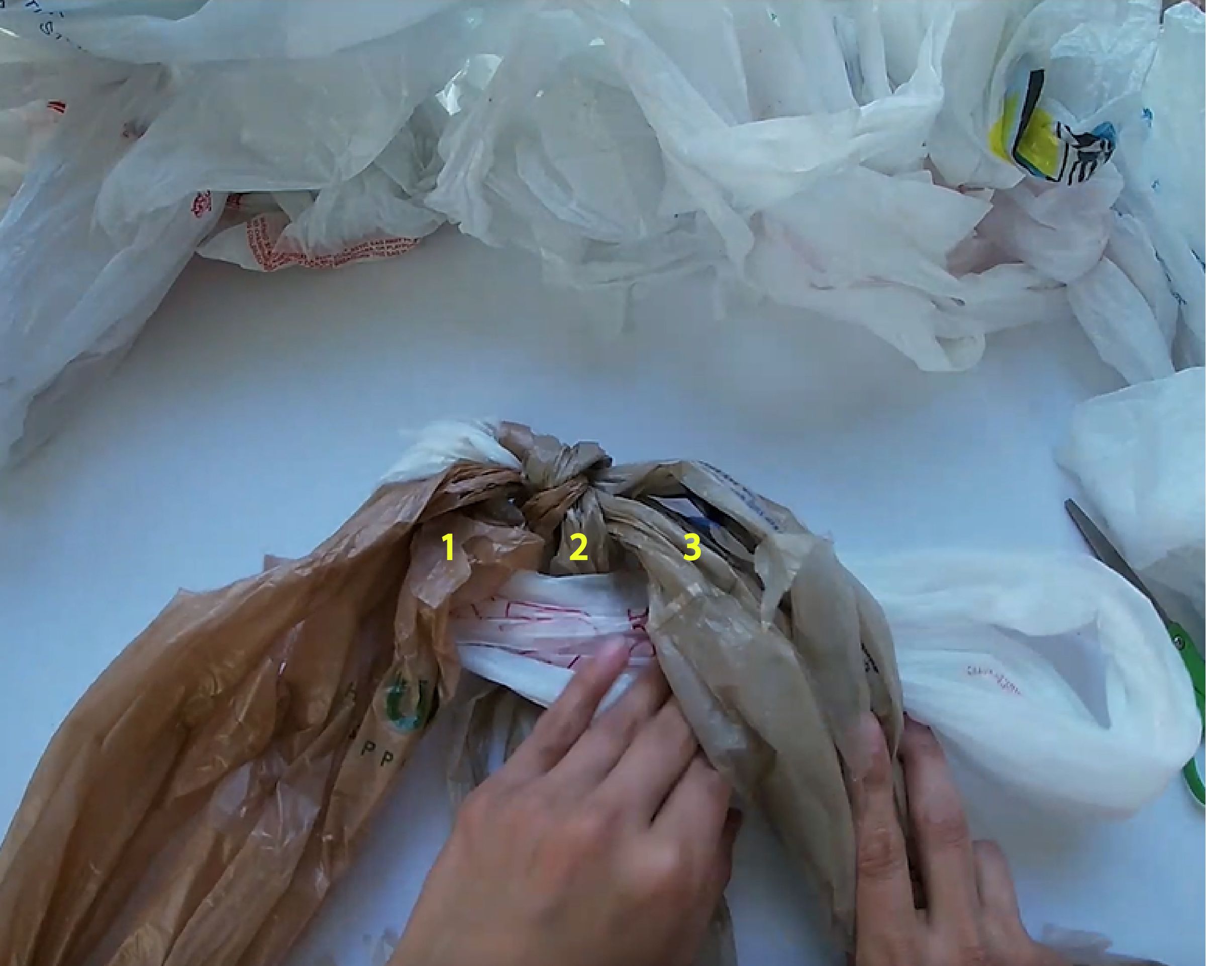 How to Turn Plastic Bags Into a Sleeping Mat 8 Steps (with Pictures