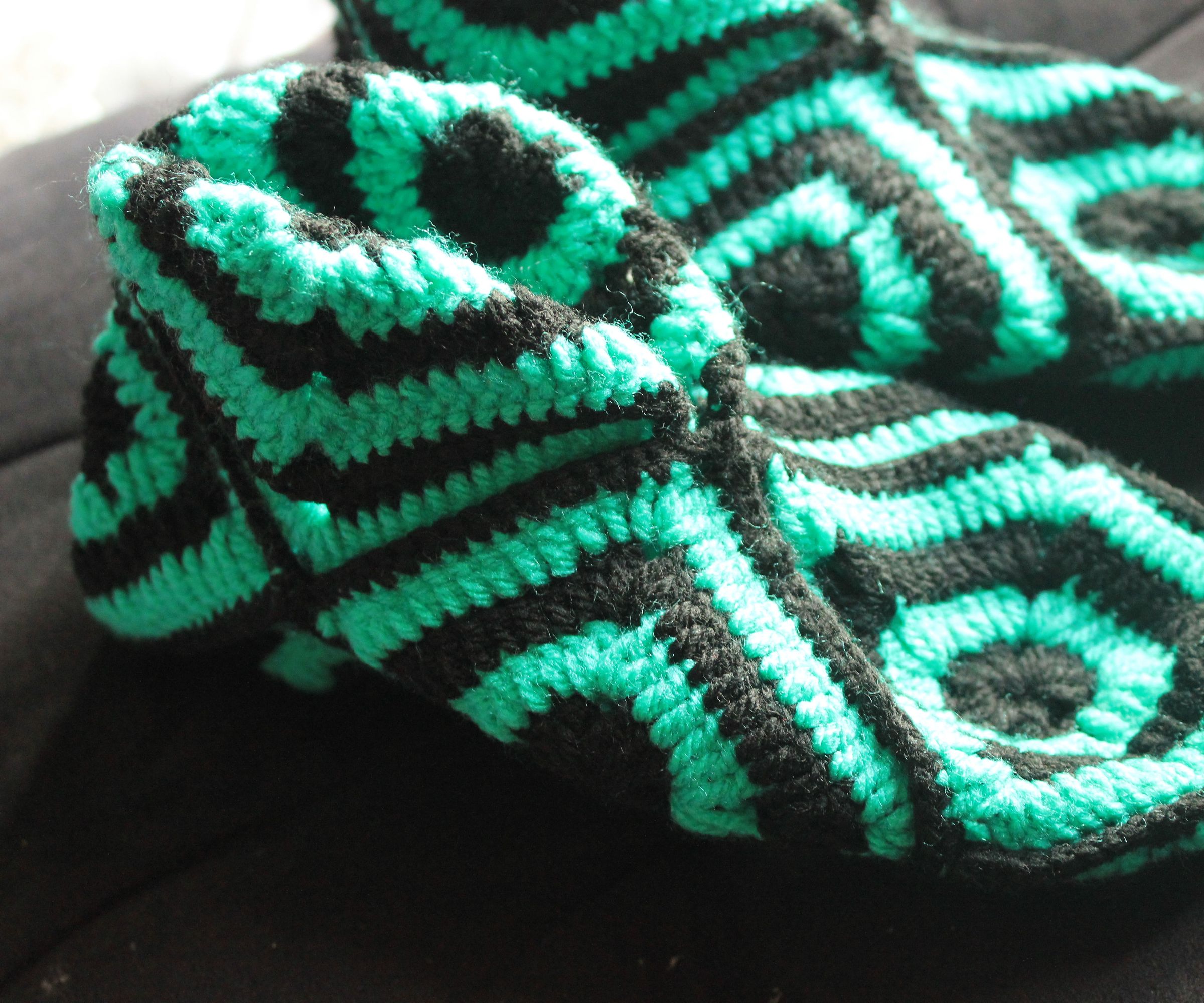 Crochet Winter Slippers