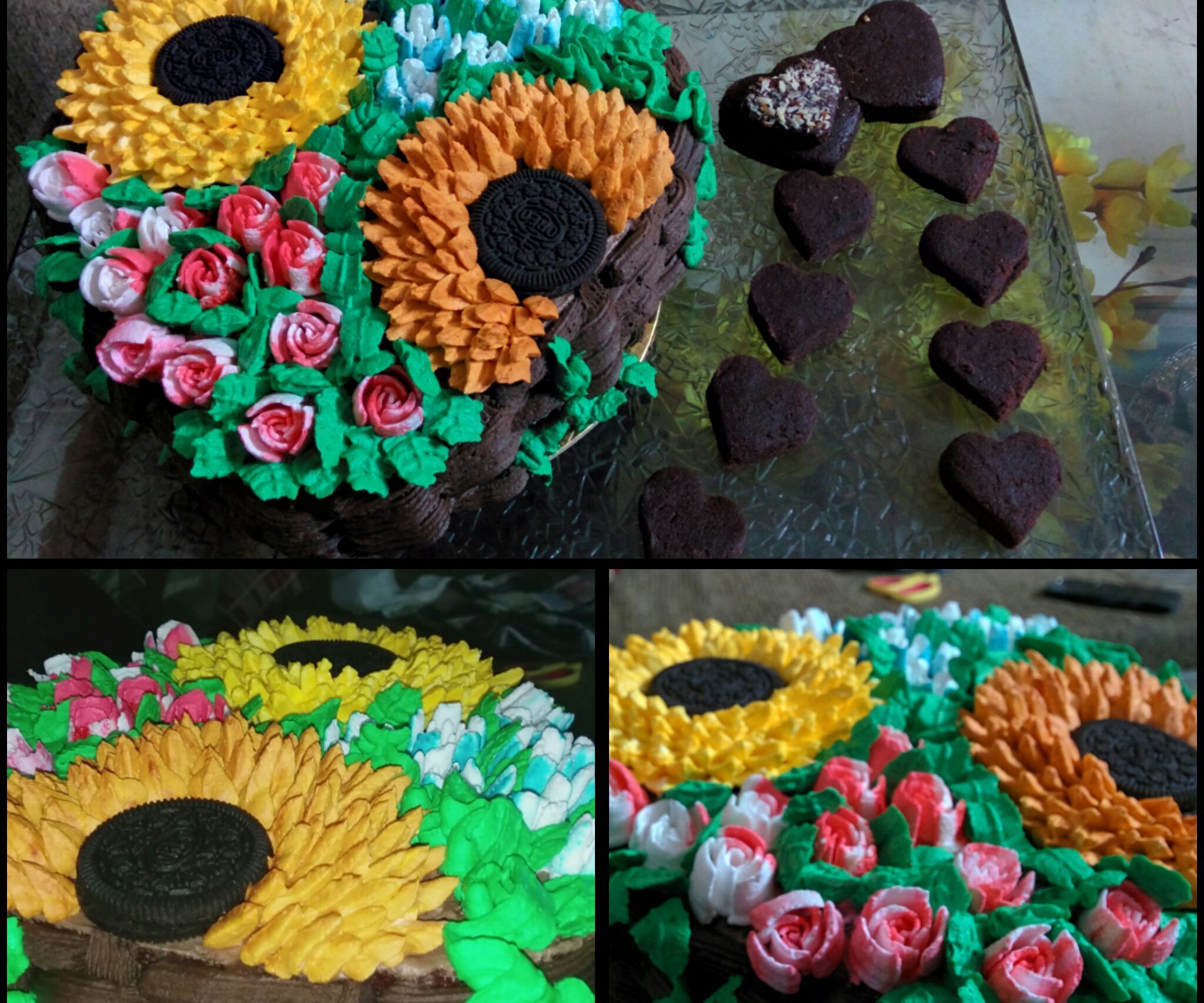 Flower Basket Cake