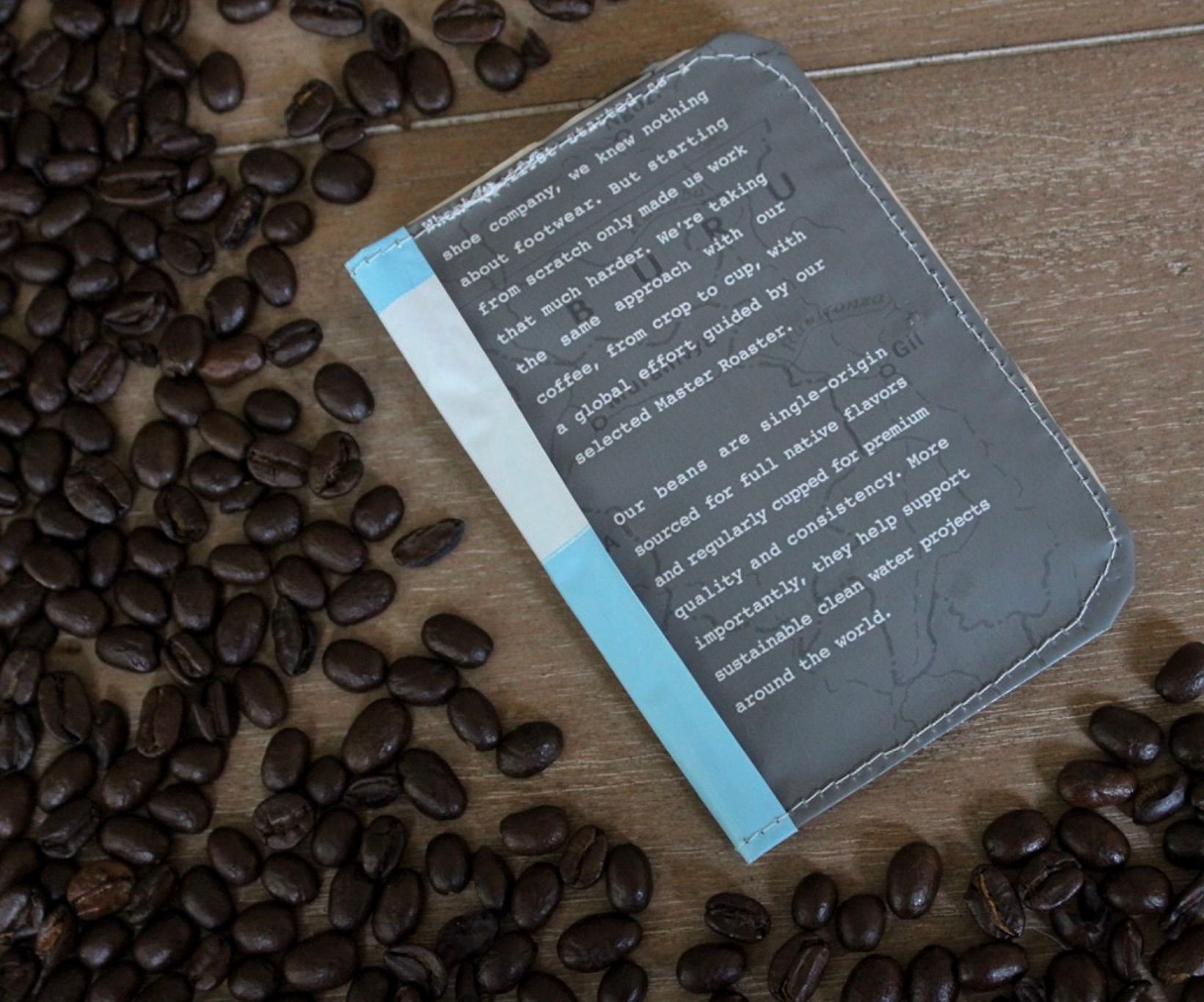 DIY Coffee Bag Wallet