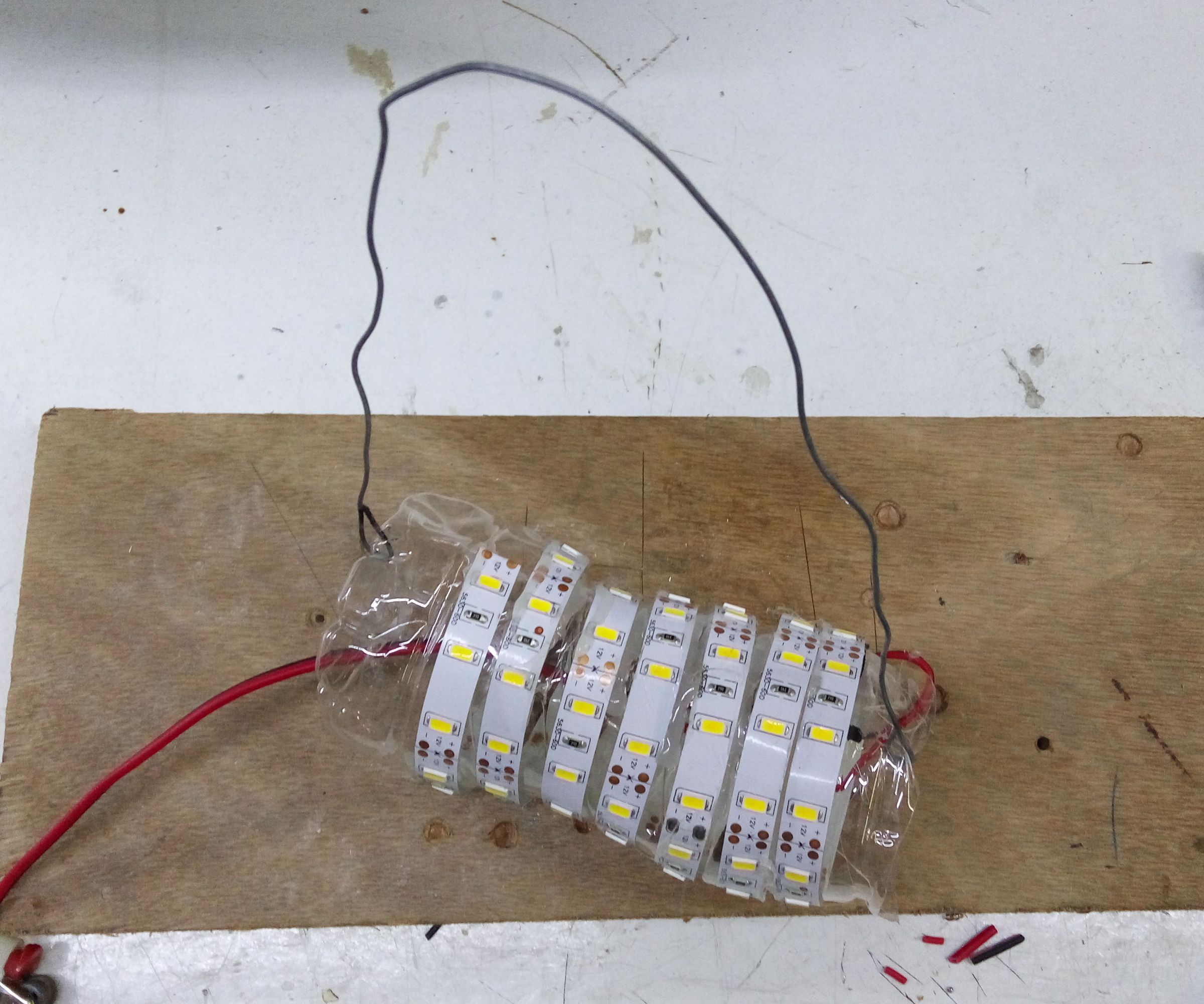 Very Easy DIY Camping Led Light 