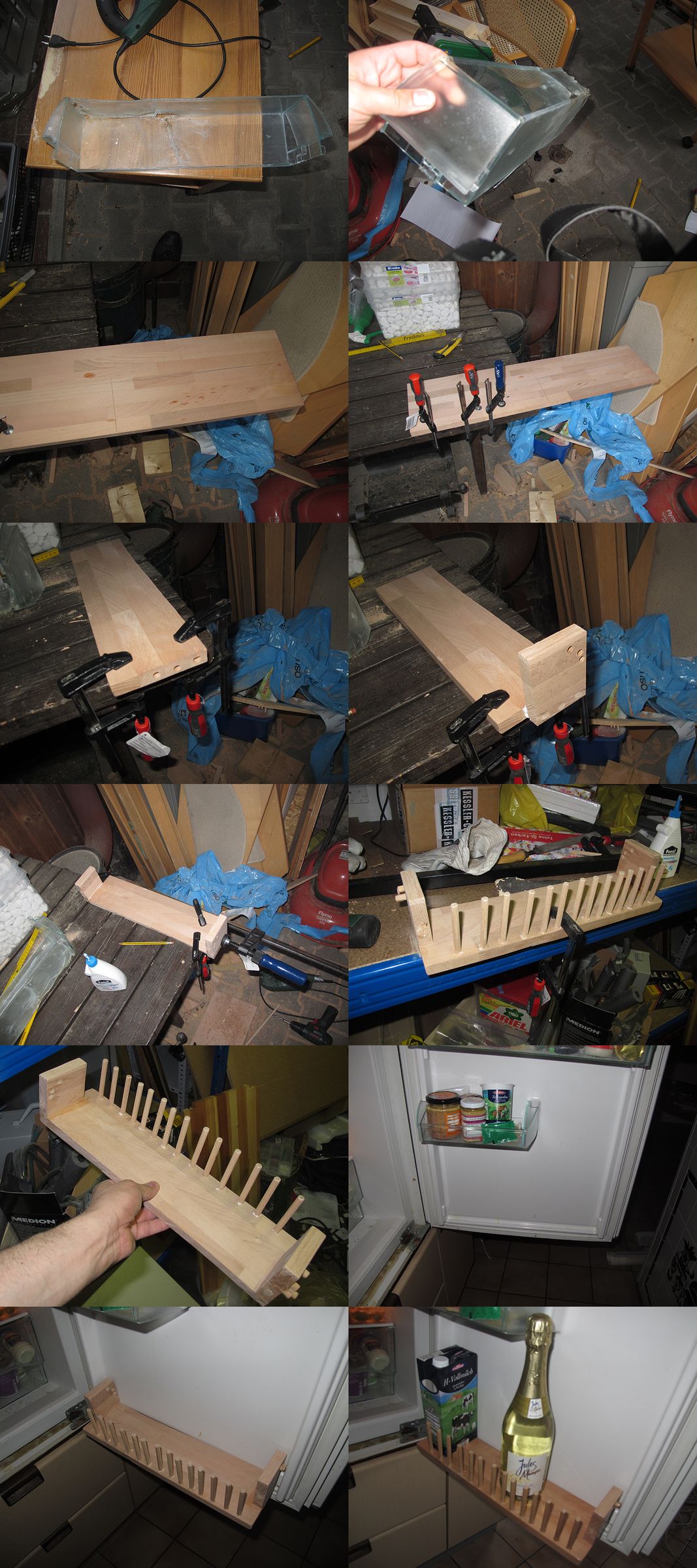 Another Wooden Replacement Part for Fridge