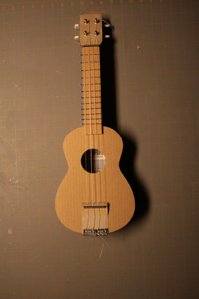 Playable Cardboard Ukulele : 29 Steps (with Pictures