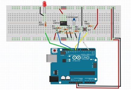 Capacitance Meter With Arduino and 741 Op-amp : 6 Steps - Instructables