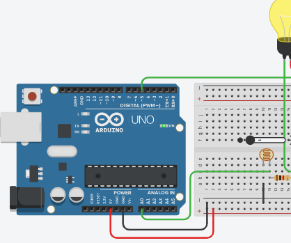 Arduino Light Intensity Lamp