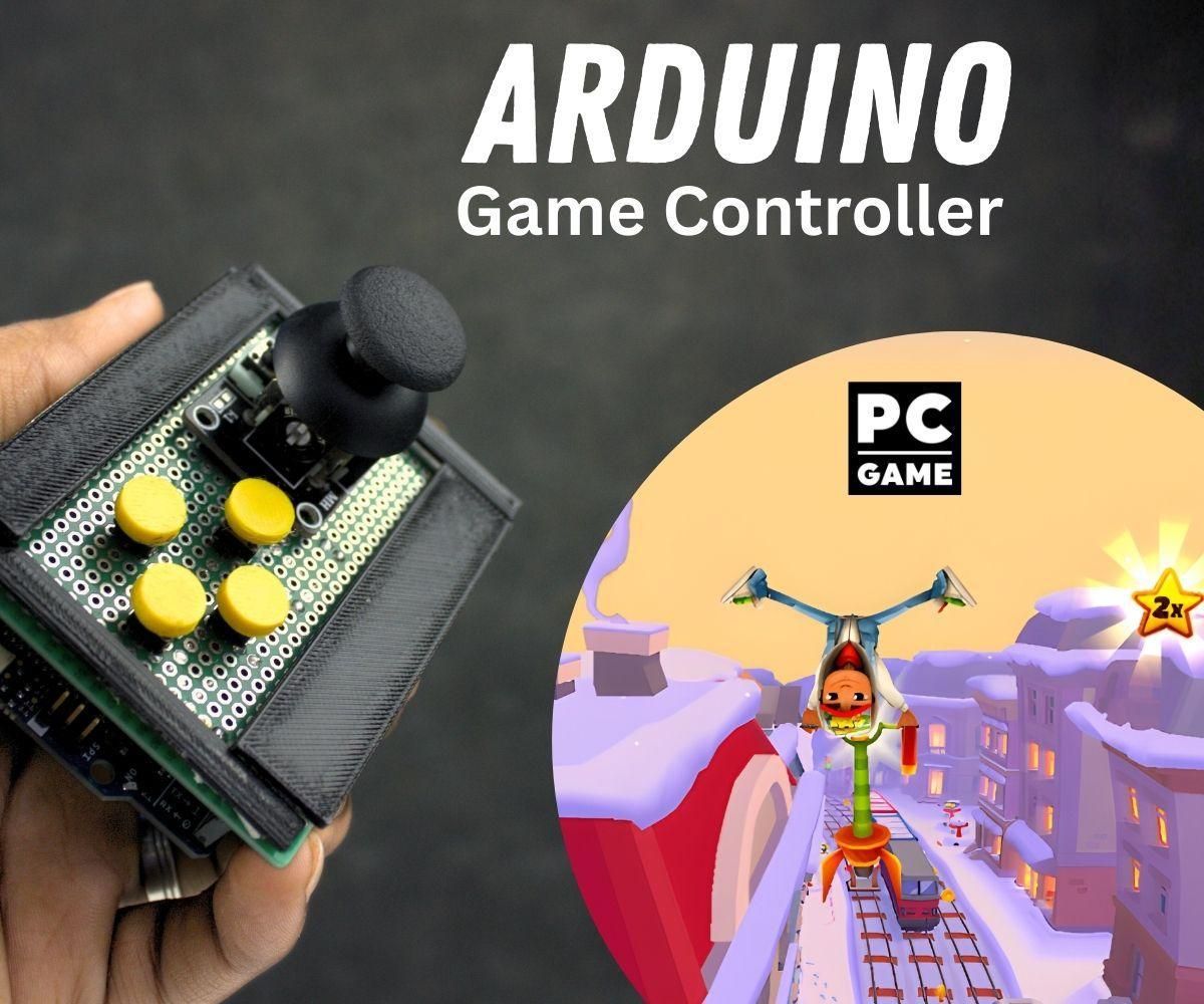 DIY Arduino Game Controller Using Arduino Uno R4