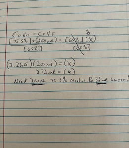 Dilution IS the Solution