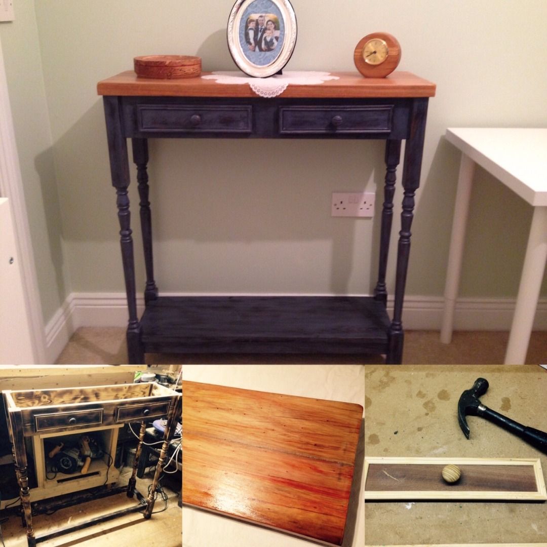 Reclaimed Parana Pine Entrance Table : 8 Steps - Instructables