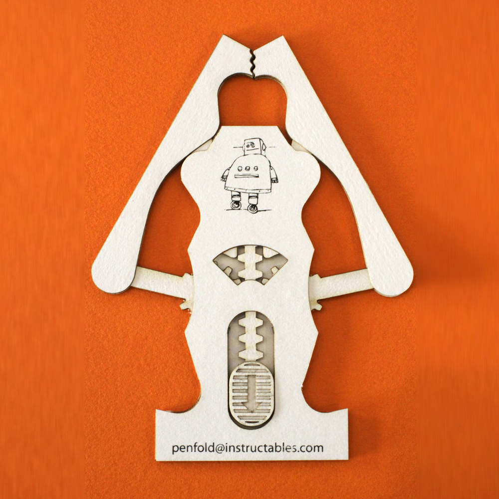 Robotic Claw Business Card