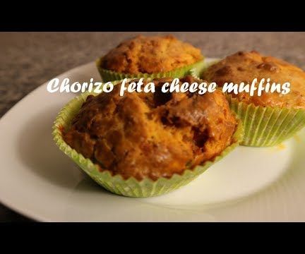 Chorizo Feta Cheese Muffins Recipe