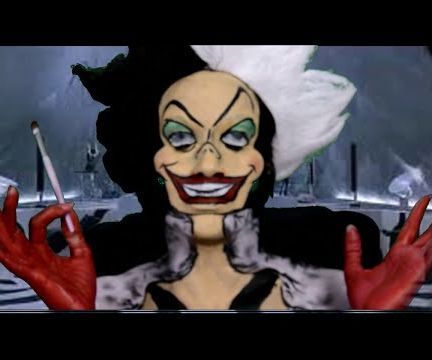 Wicked Cruella De Vil Make-up