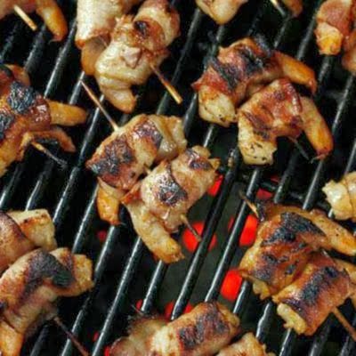 Barbecued shrimp