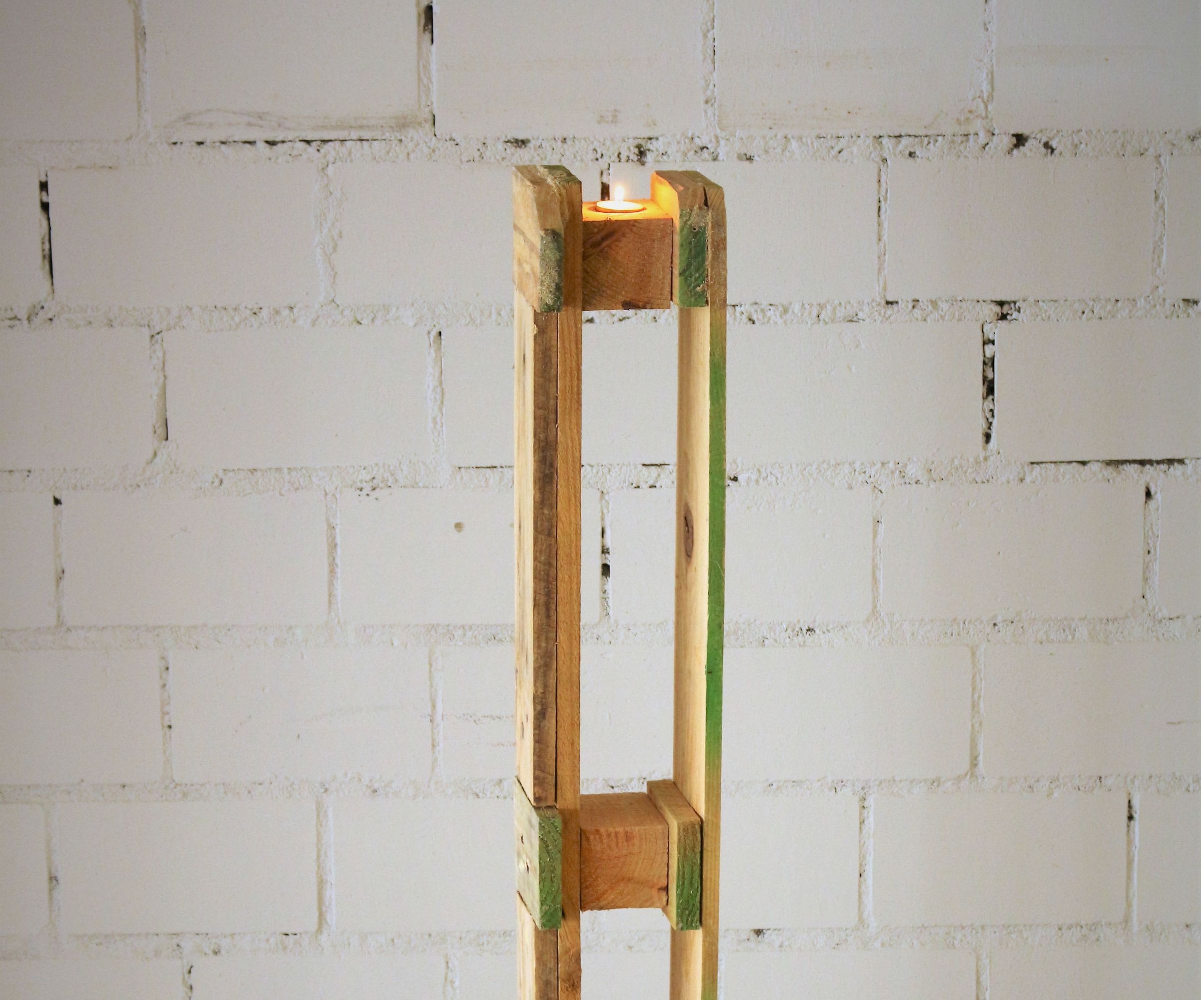 Candleholder out of Palletwood