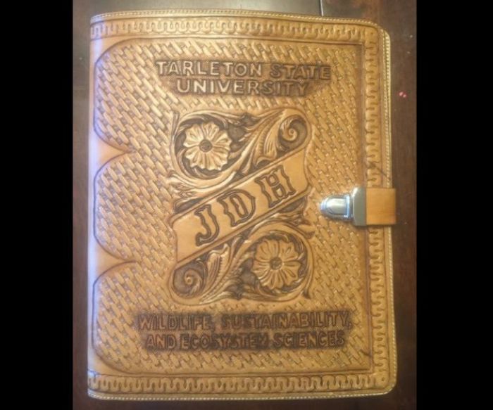 Handcrafted Custom Leather Portfolio