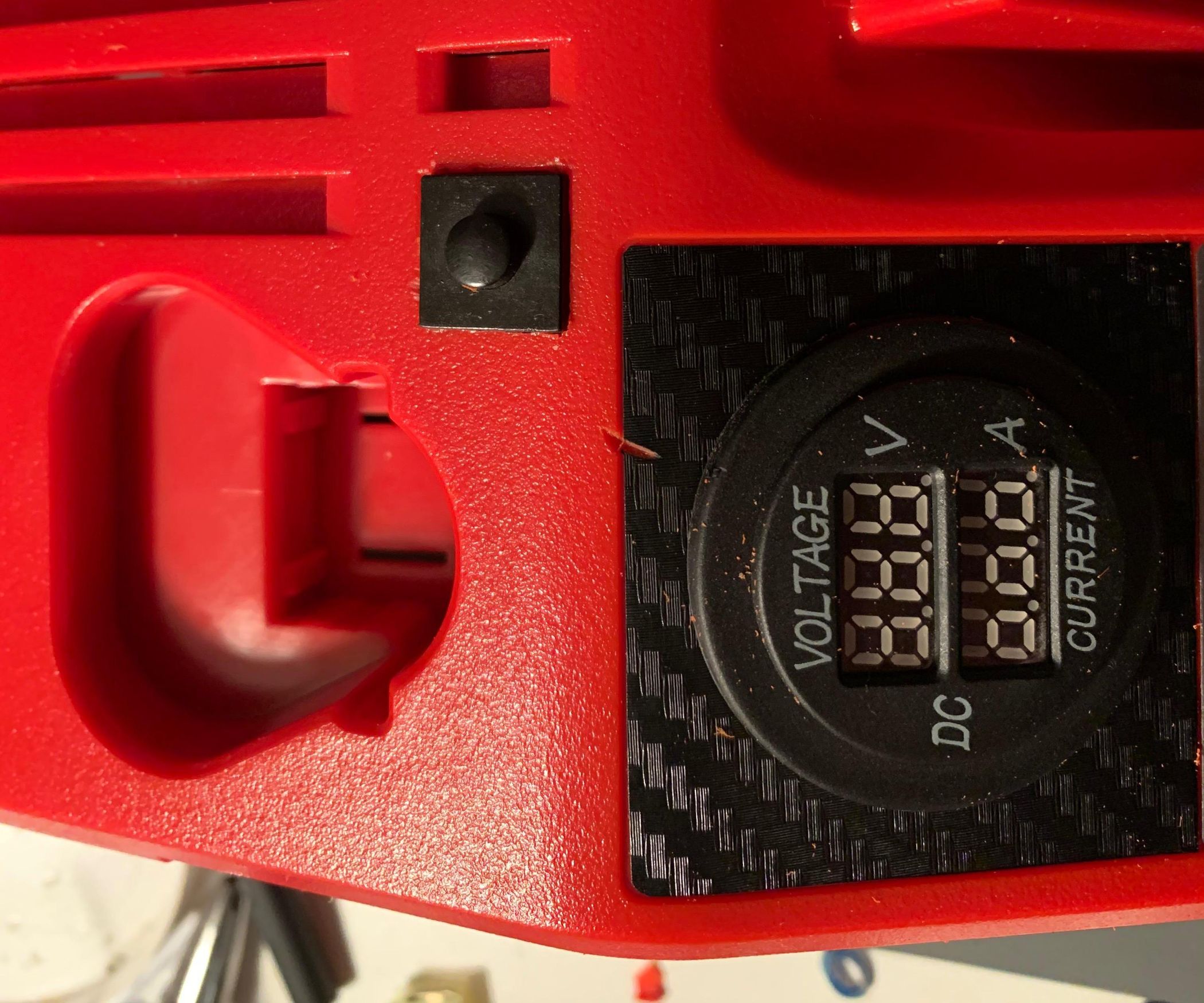 Digital Voltage Meter for Milwaukee Battery Charger 6 Steps