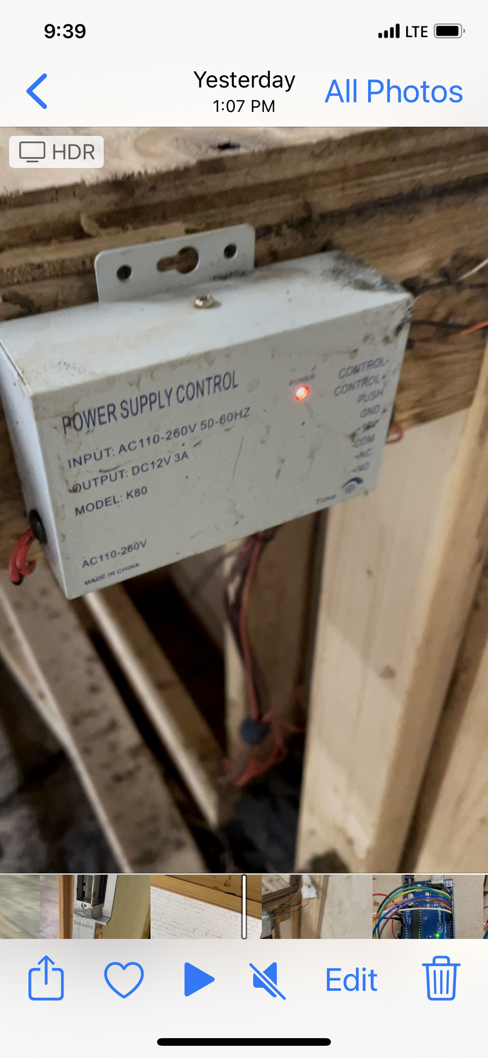 Wire Up Electric Door Strike to Power Converter 