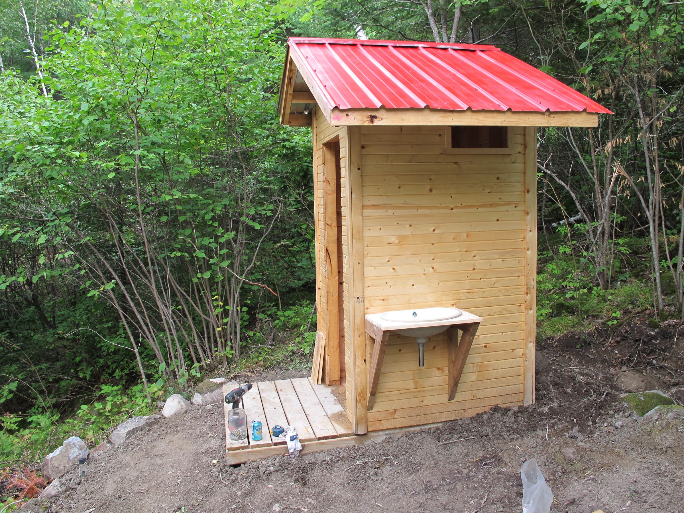 Building an Outhouse 7 Steps (with Pictures) Instructables