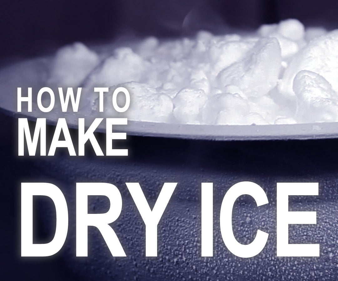 How to Make Dry Ice With a Fire Extinguisher! 5 Steps (with