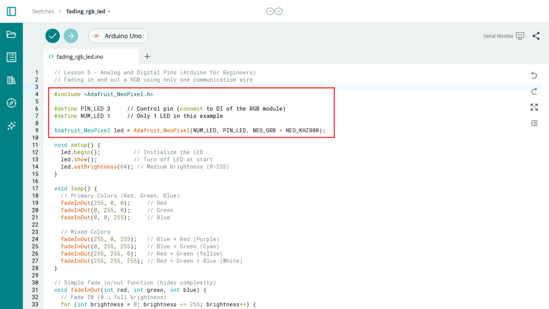 Understanding Digital and Analog Pins in Arduino - Lesson #5 : 11 Steps ...