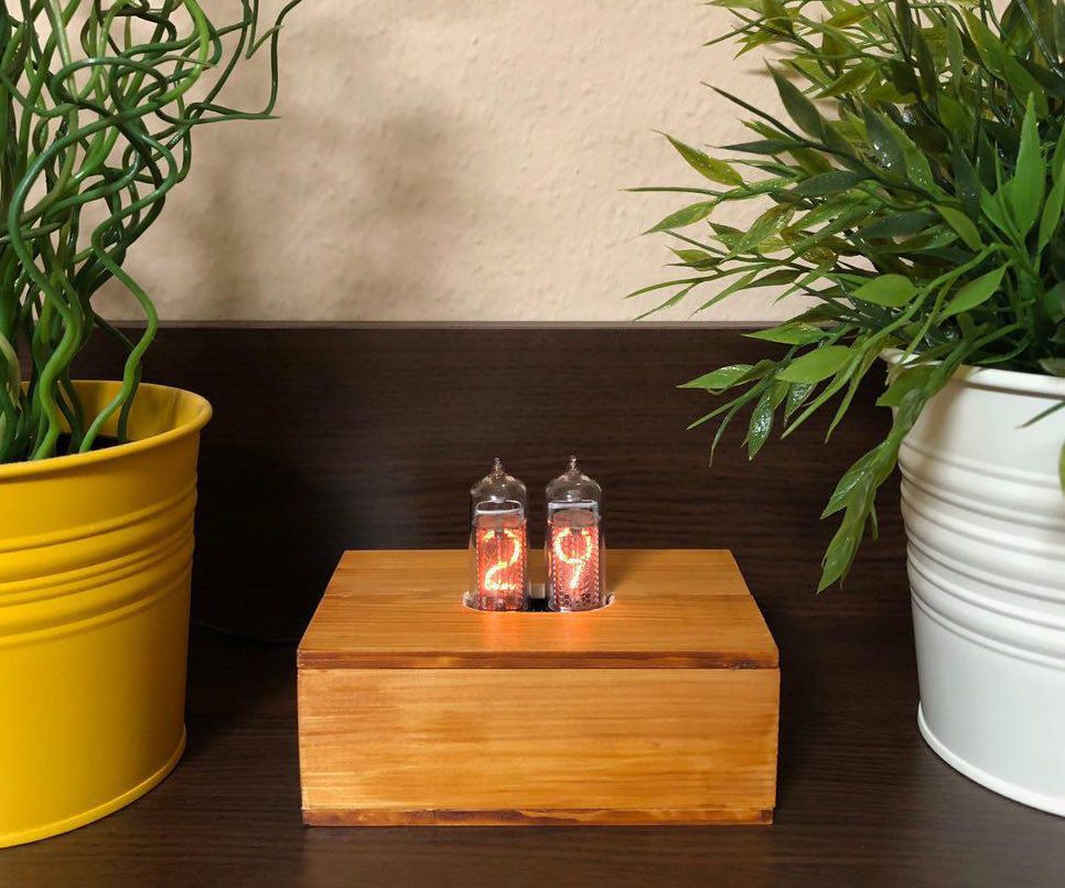 Arduino Controlled Nixie-tube Thermometer