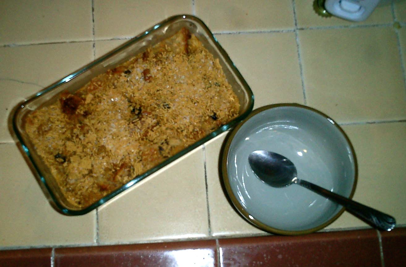 Experimental Bread Pudding