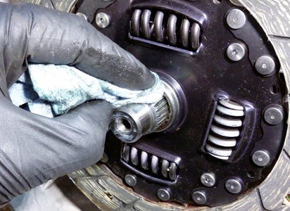 Lubricate the Splines