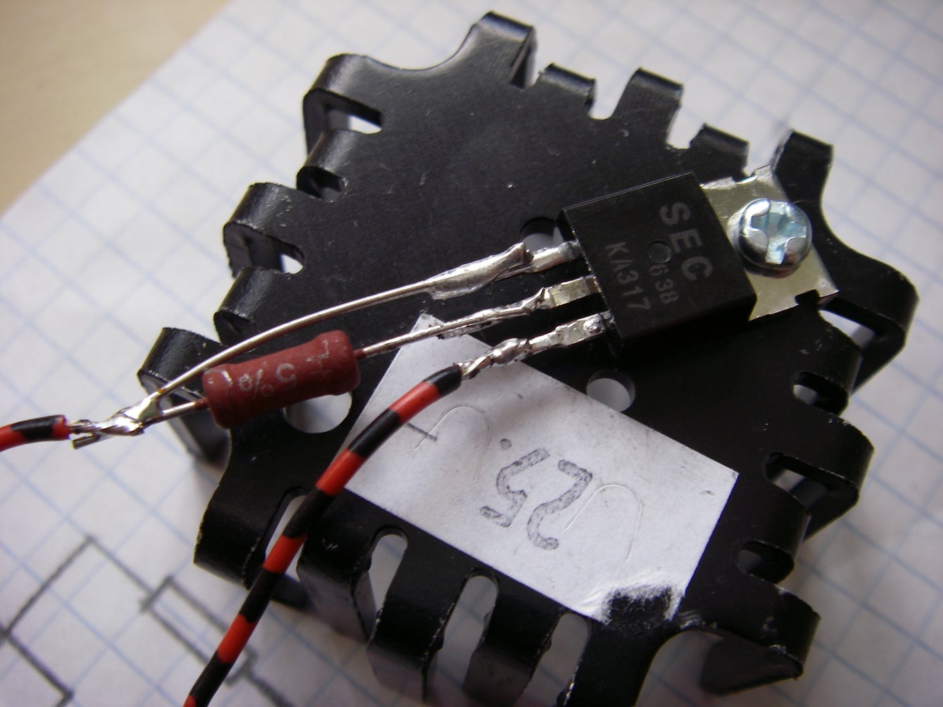 Super Simple High Power LED Driver : 3 Steps Circuit Diagram