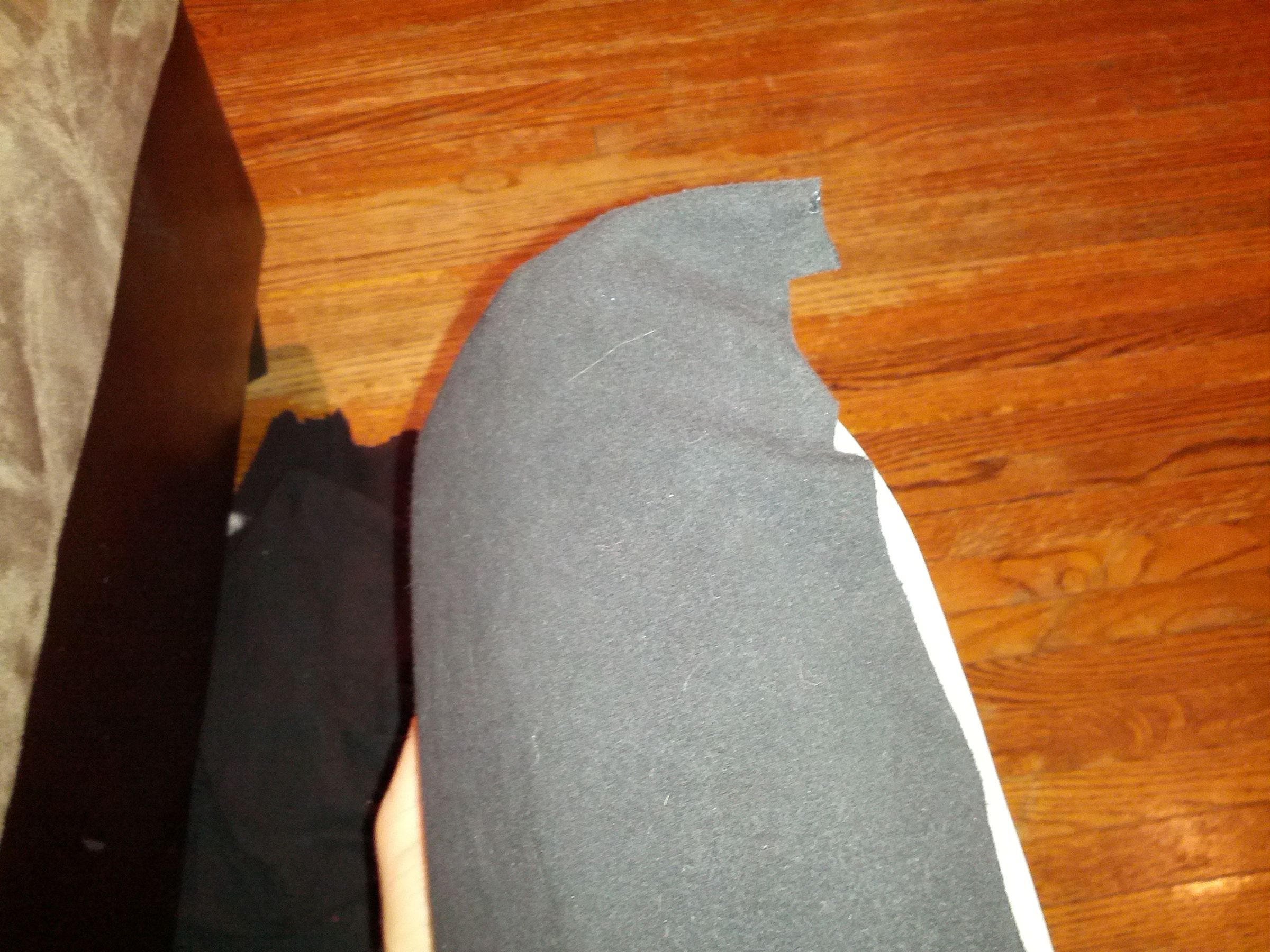 Reupholster Center Armrest With Old Clothes 4 Steps Instructables