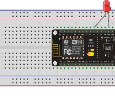  Control the LED Over Wifi Using NodeMCU Amica(ESP8266) on WebServer