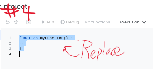 Programming a Google Sheet