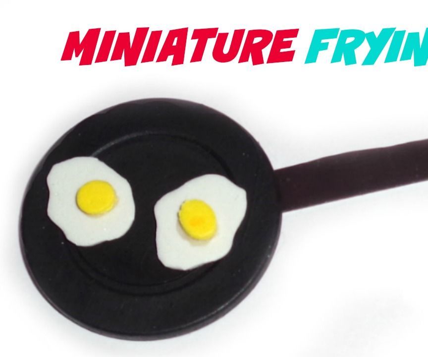 Miniature Frying Pan Diy