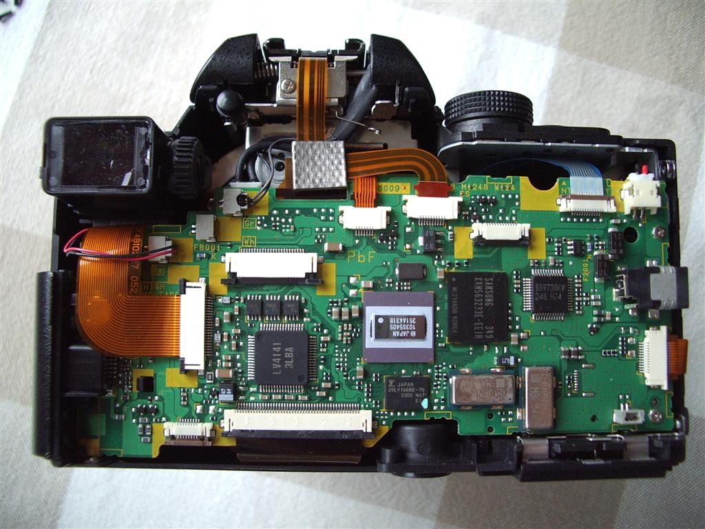 Repair a Broken Digicam Lens Mechanism (Panasonic FZ10) - a Failed