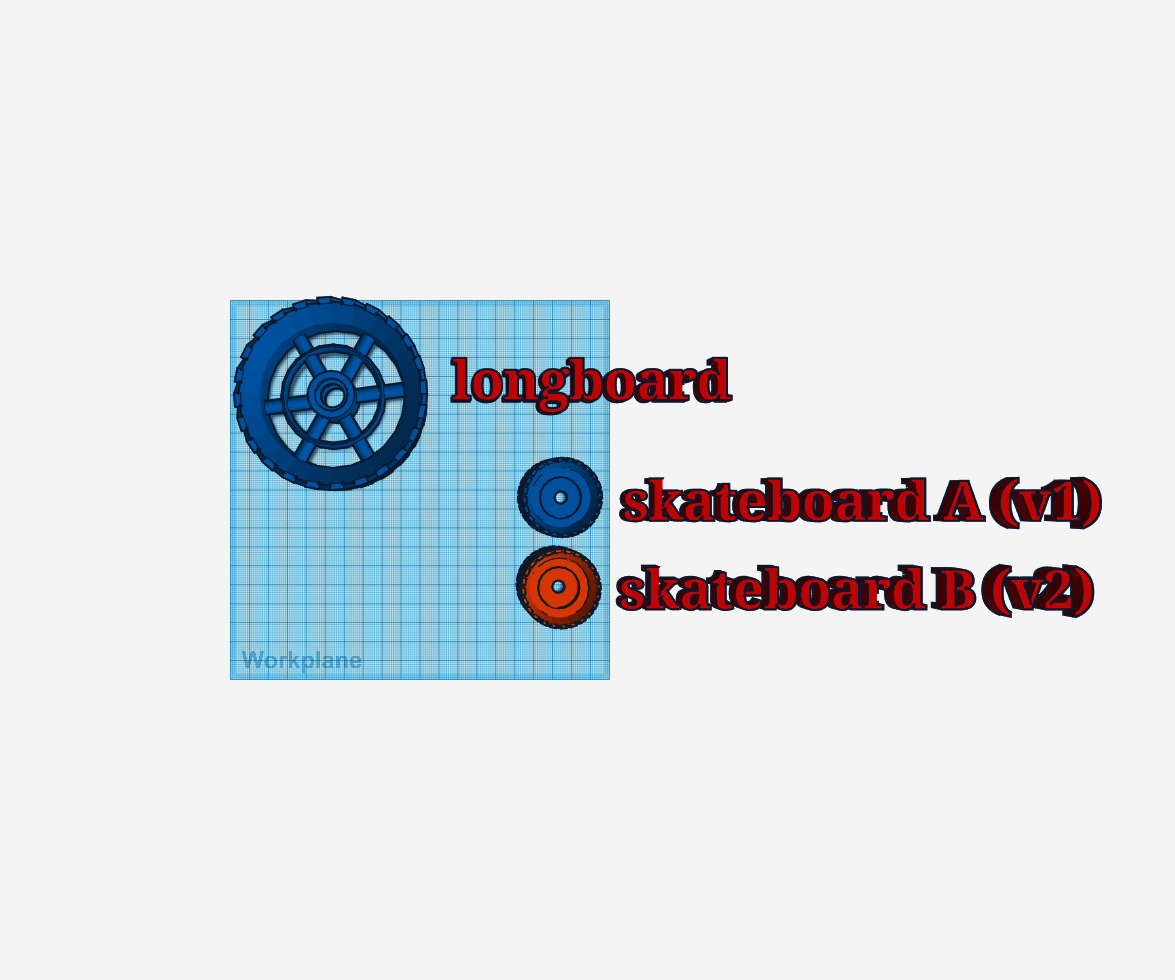 3D Printed Skateboard Wheels (or Longboard)