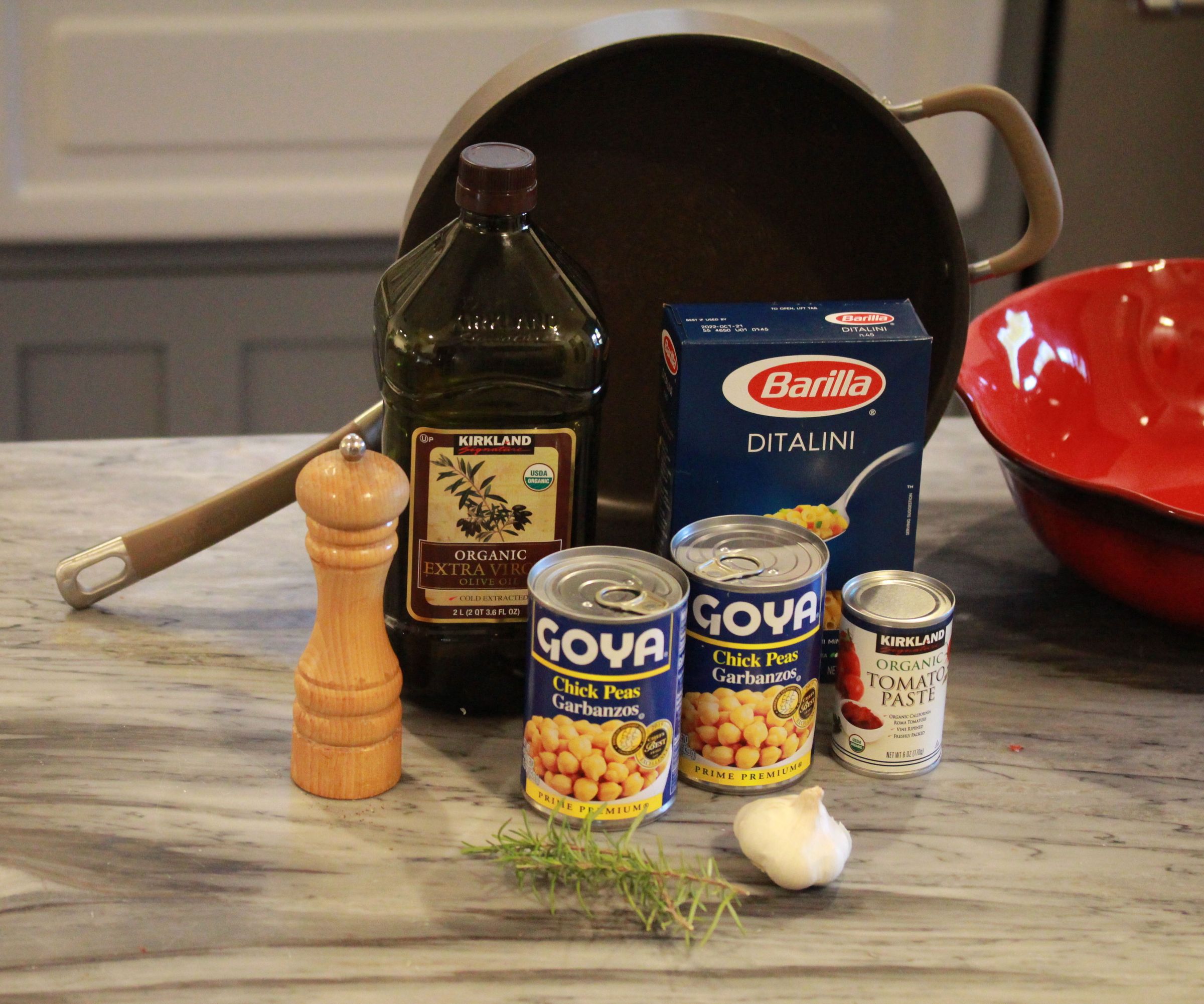 Pasta E Ceci Quick One Pot Meal