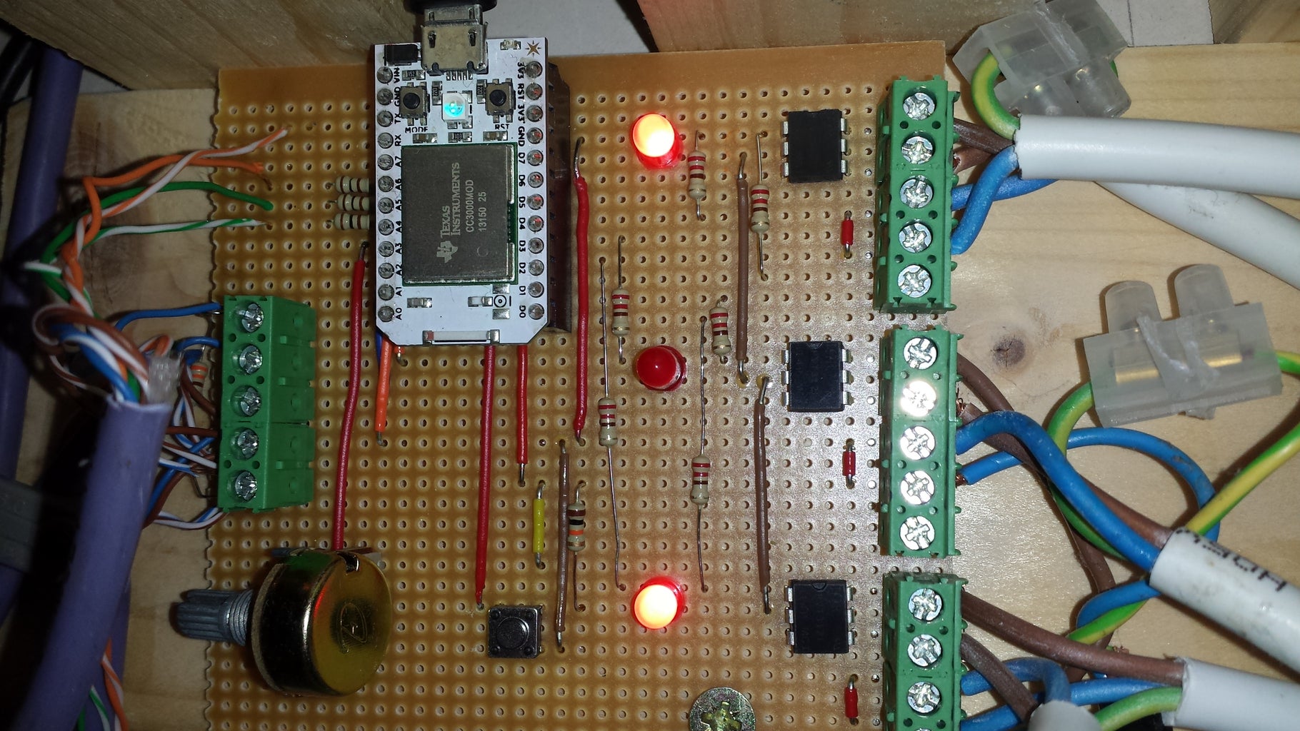 Smart Home Thermostat : 6 Steps Circuit Diagram