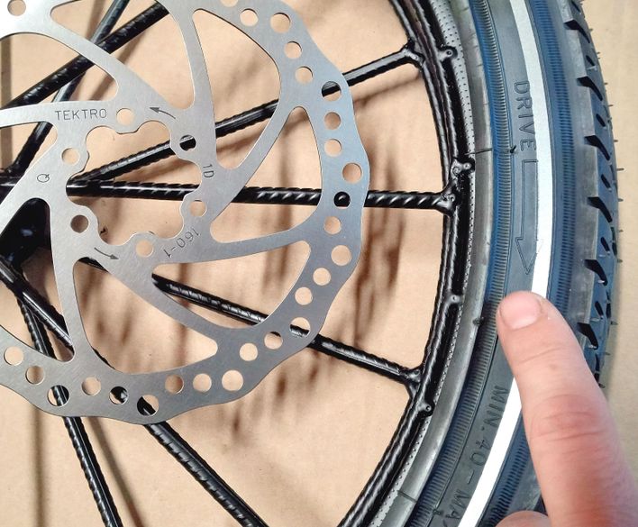 DIY Wheels for Bike or Trike or Trailer : 13 Steps (with Pictures ...