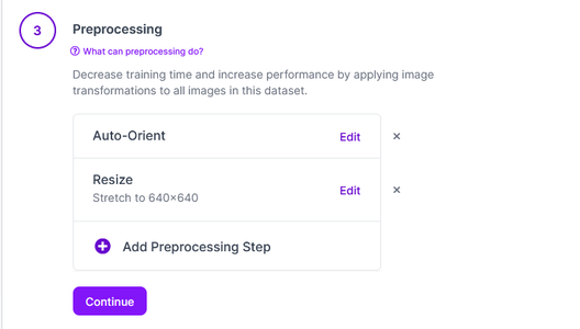 Preprocessing and Augmentation