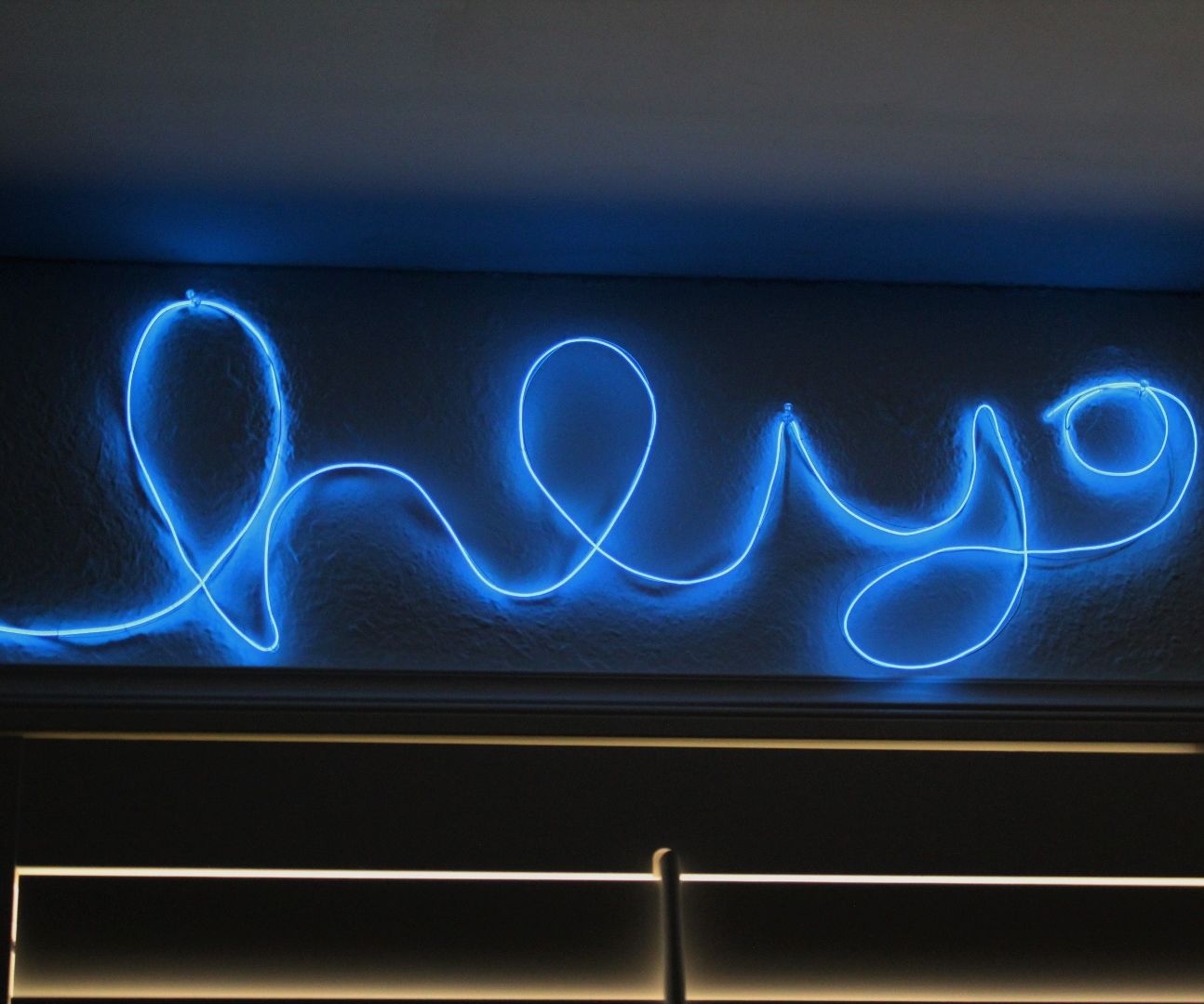 El Wire "Neon" Sign